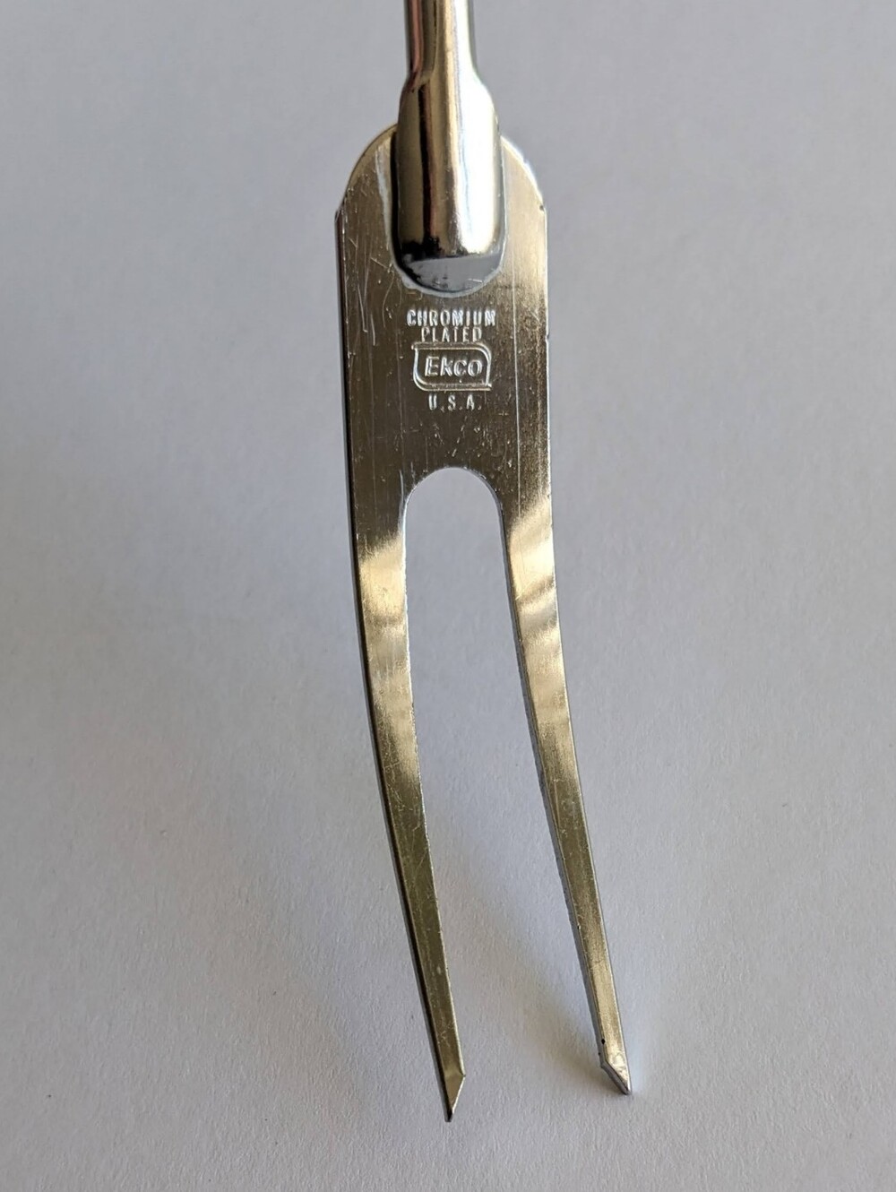 Vintage EKCO Avocado Green Kitchen Fork MCM 1970s Retro Kitchen Decor - Picture 2 of 14